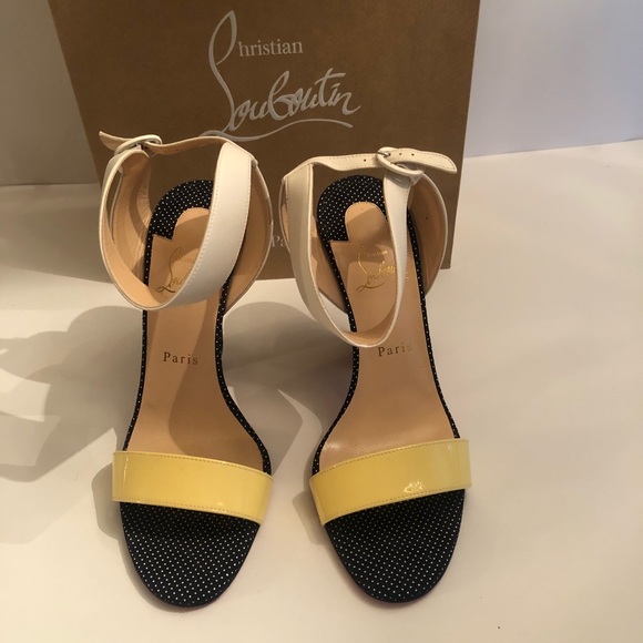 Christian Louboutin Wedge heeled sandals - Picture 1 of 7